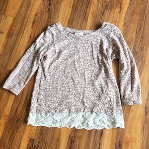 Loft 3/4 Sweater